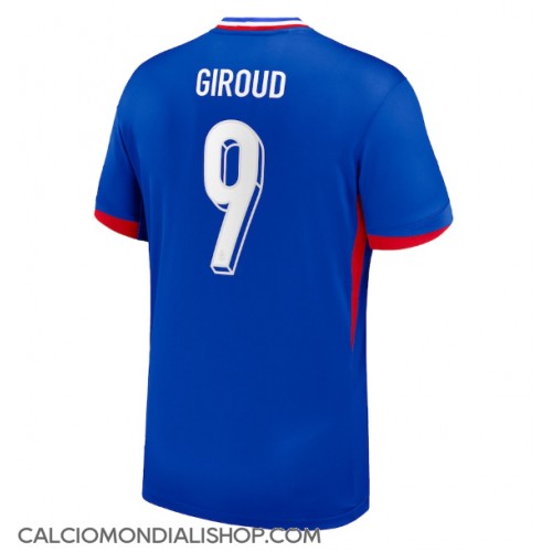 Maglie da calcio Francia Olivier Giroud #9 Prima Maglia Europei 2024 Manica Corta